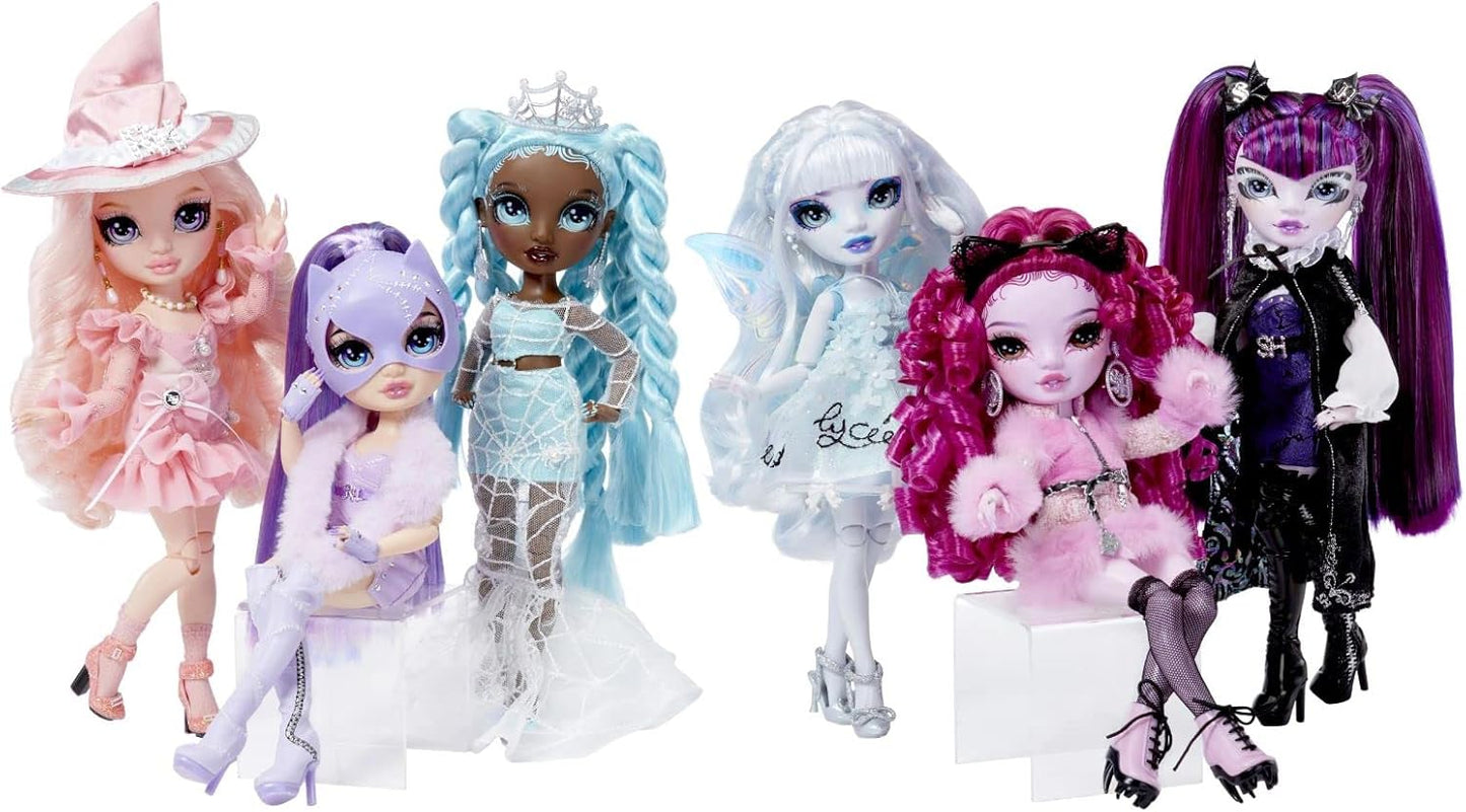 Boneca Rainbow High para Baile de Fantasia Rainbow Vision - Boneca Colecionável Fashion - 28 cm (Violet Willow), RHVCB2022