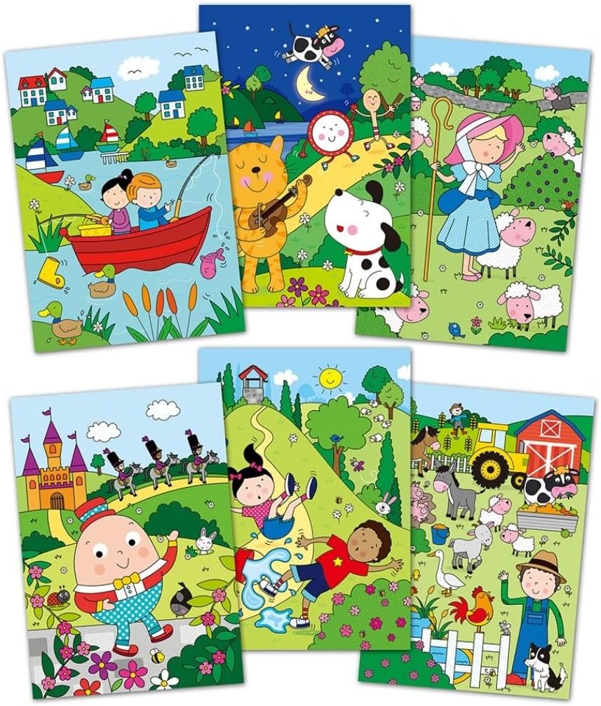 Galt Toys, Water Magic - Cantigas de roda, Livros de colorir para crianças a partir de 3 anos