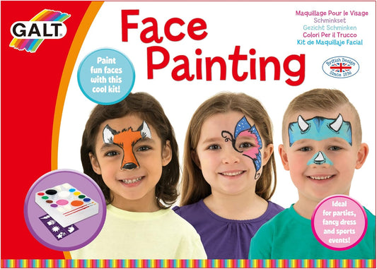 Galt Toys, Pintura Facial, Kit de Pintura Facial Infantil, Idades 5 Anos Acima