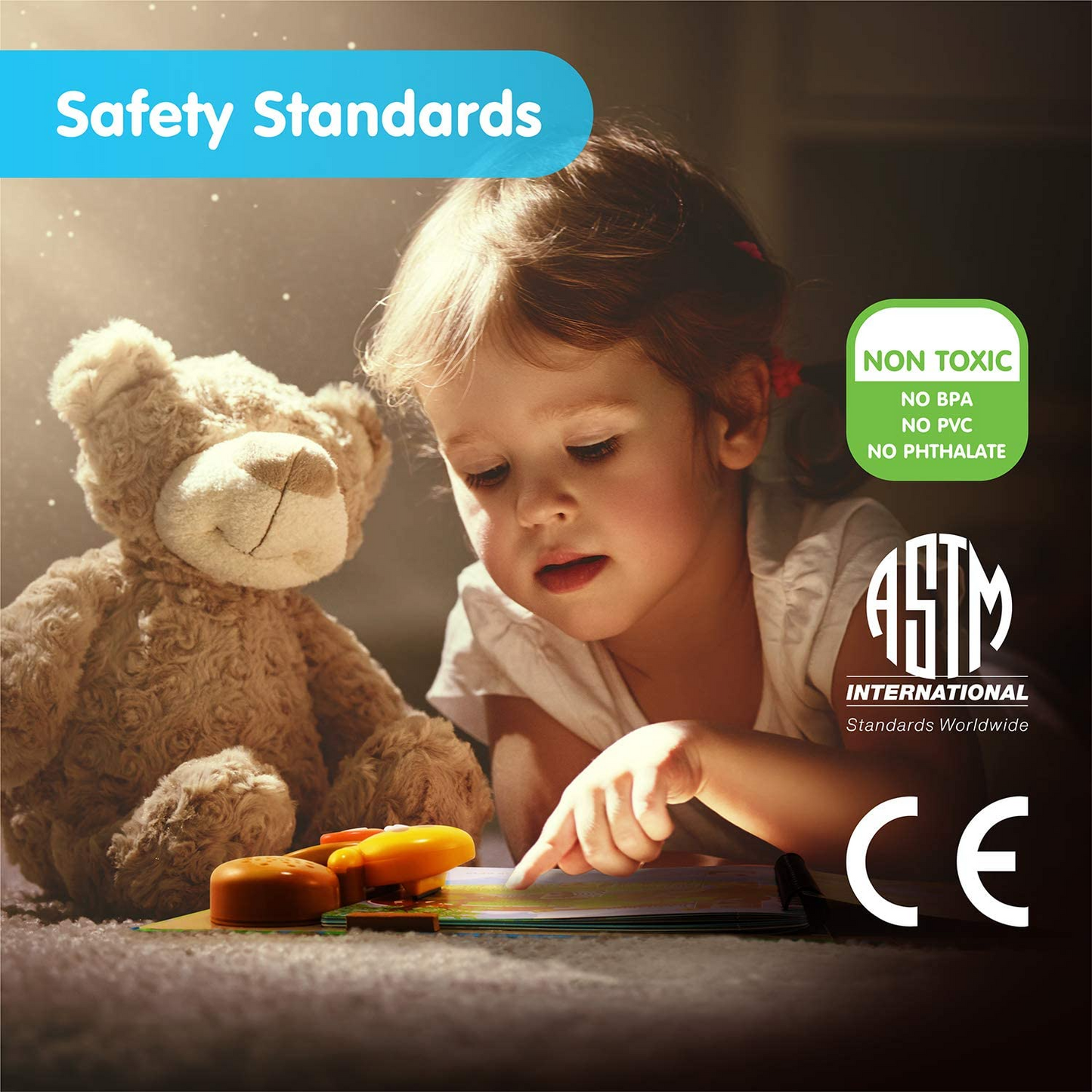 BEST LEARNING Leitor de livros Animal Kingdom - Brinquedo educacional de som falante para aprender sobre animais com jogos de perguntas para crianças de 3 a 8 anos