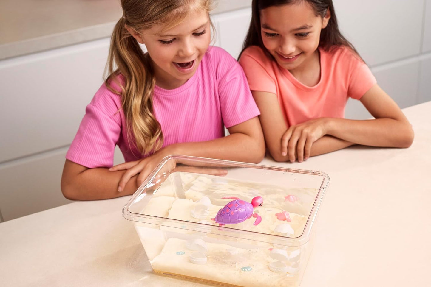 Pets Alive Mama Turtle Surprise da ZURU, robô de brinquedo tartaruga de estimação