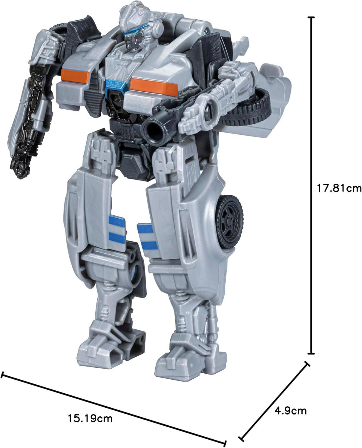 Transformers: A Ascensão das Feras, Figura de Acção Battle Changers da Aliança das Feras, Autobot Mirage, 11 cm
