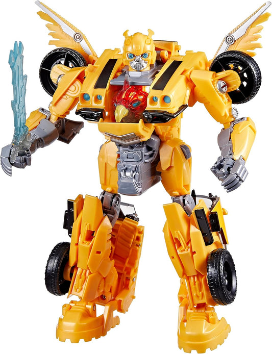 Transformers Toys Rise of the Beasts Filme, Smash Changer Optimus Prime Action Figure – Idades 6 e acima, 22,5 cm
