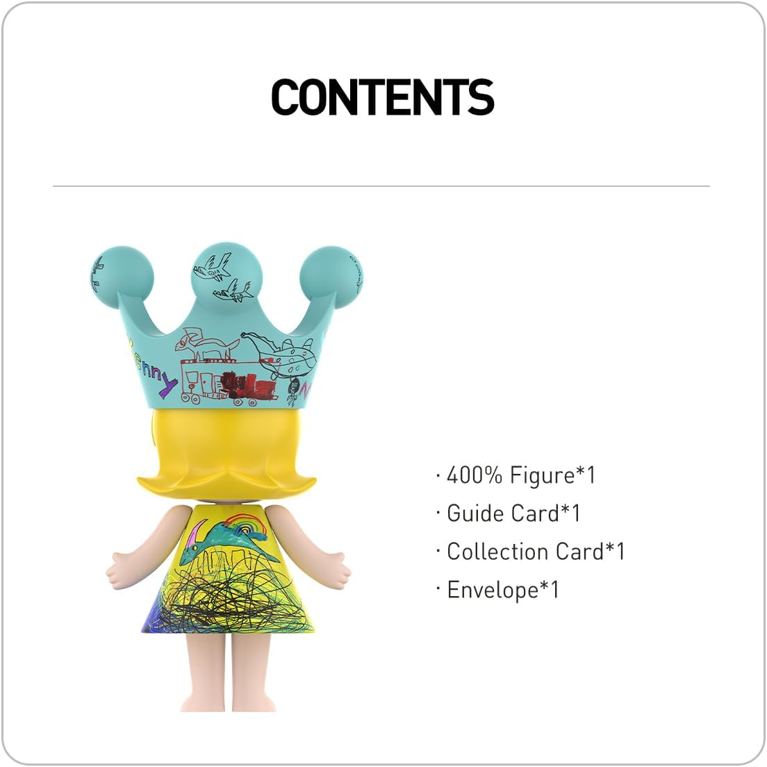 POP MART MEGA ROYAL MOLLY 400% Infantilidade