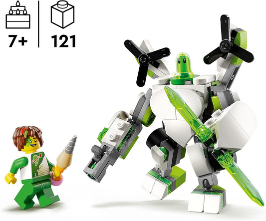 LEGO Conjunto de aventuras de robôs e veículos DREAMZzz Z-Blob com 20 opções de construção, incluindo avião, helicóptero, submarino e carro de corrida, presente de aniversário para meninos e meninas de 7 anos ou mais