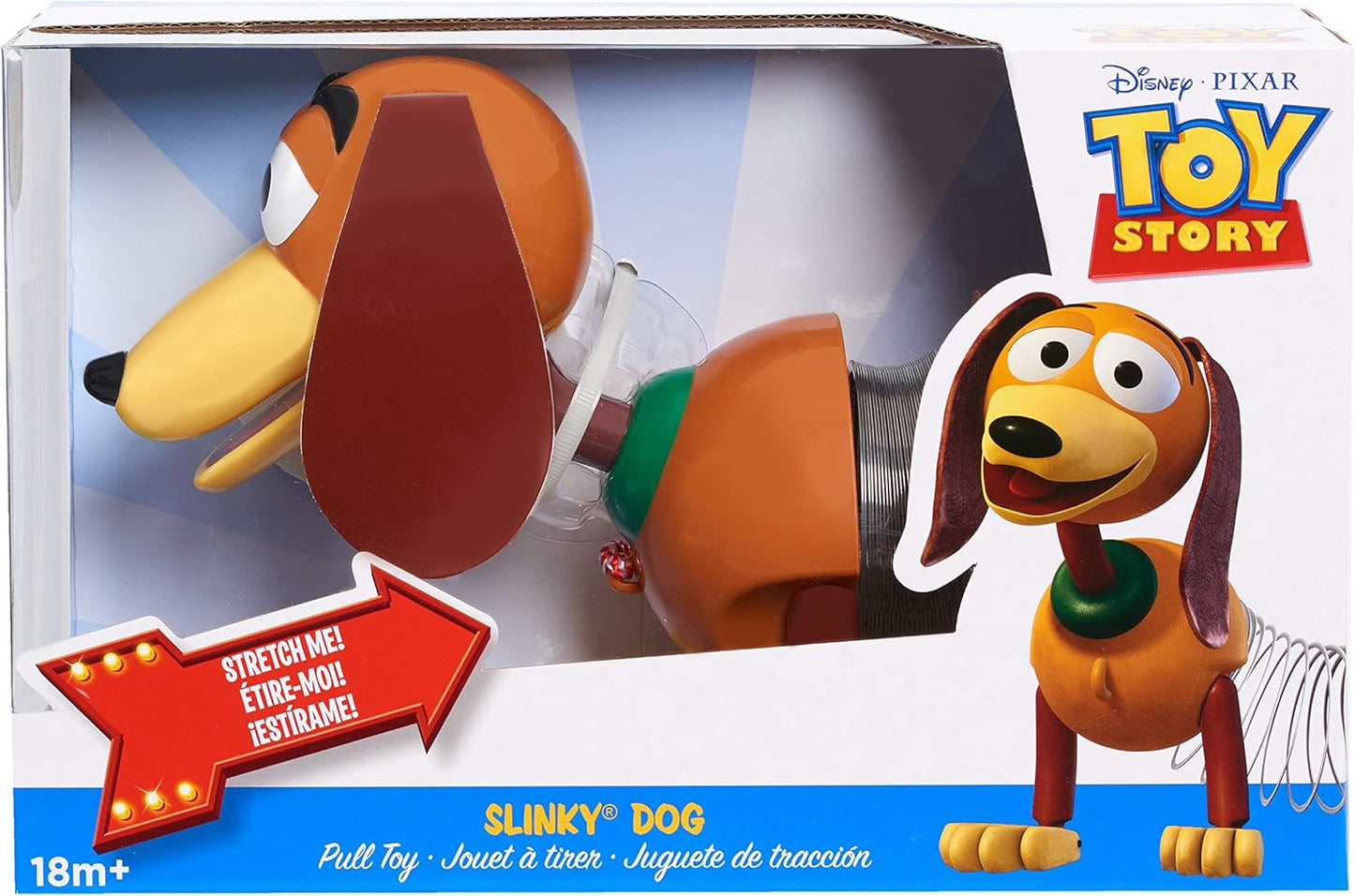 Disney Brinquedo de puxar Slinky Dog da e Pixar Toy Story