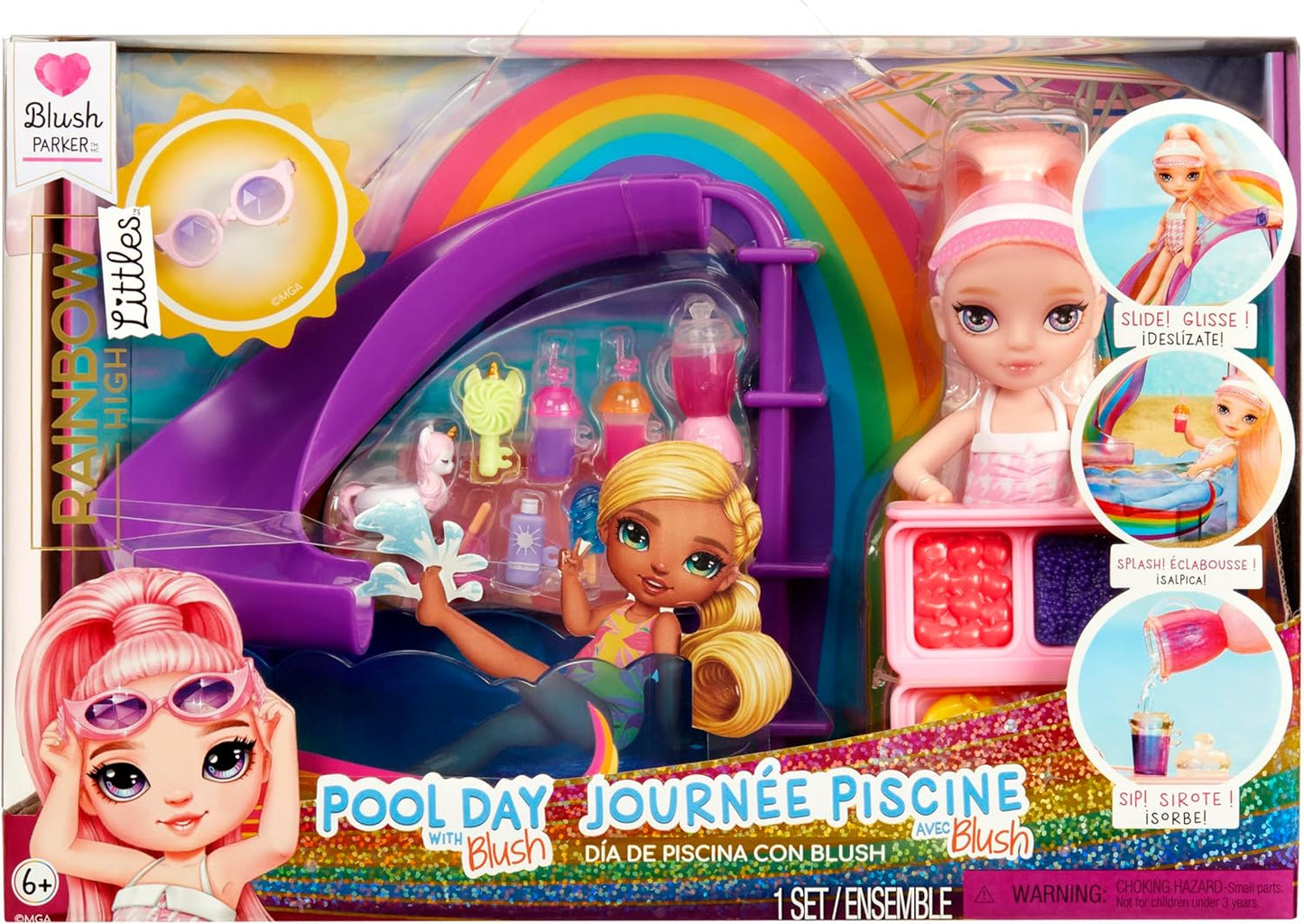 Rainbow High Littles Dessert Shop with Kandy Playset - Comes with Doll, Makes Ice Cream and Candy, for Kids Ages 4 and Up