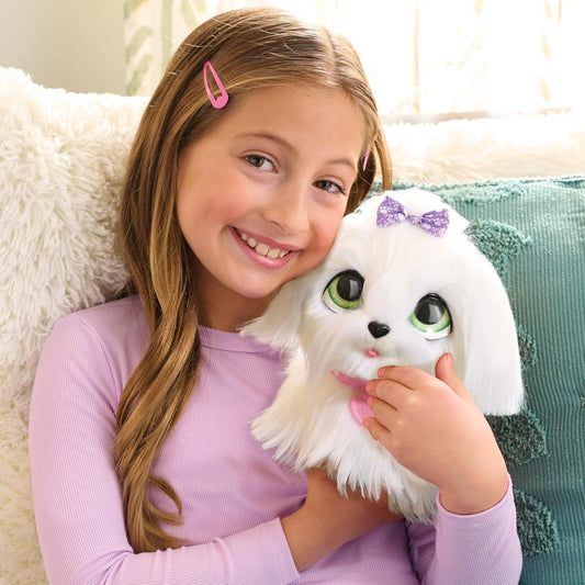 Just Play Brinquedo interativo furReal GoGo Walkin’ Pup, brinquedo infantil para crianças a partir de 4 anos.