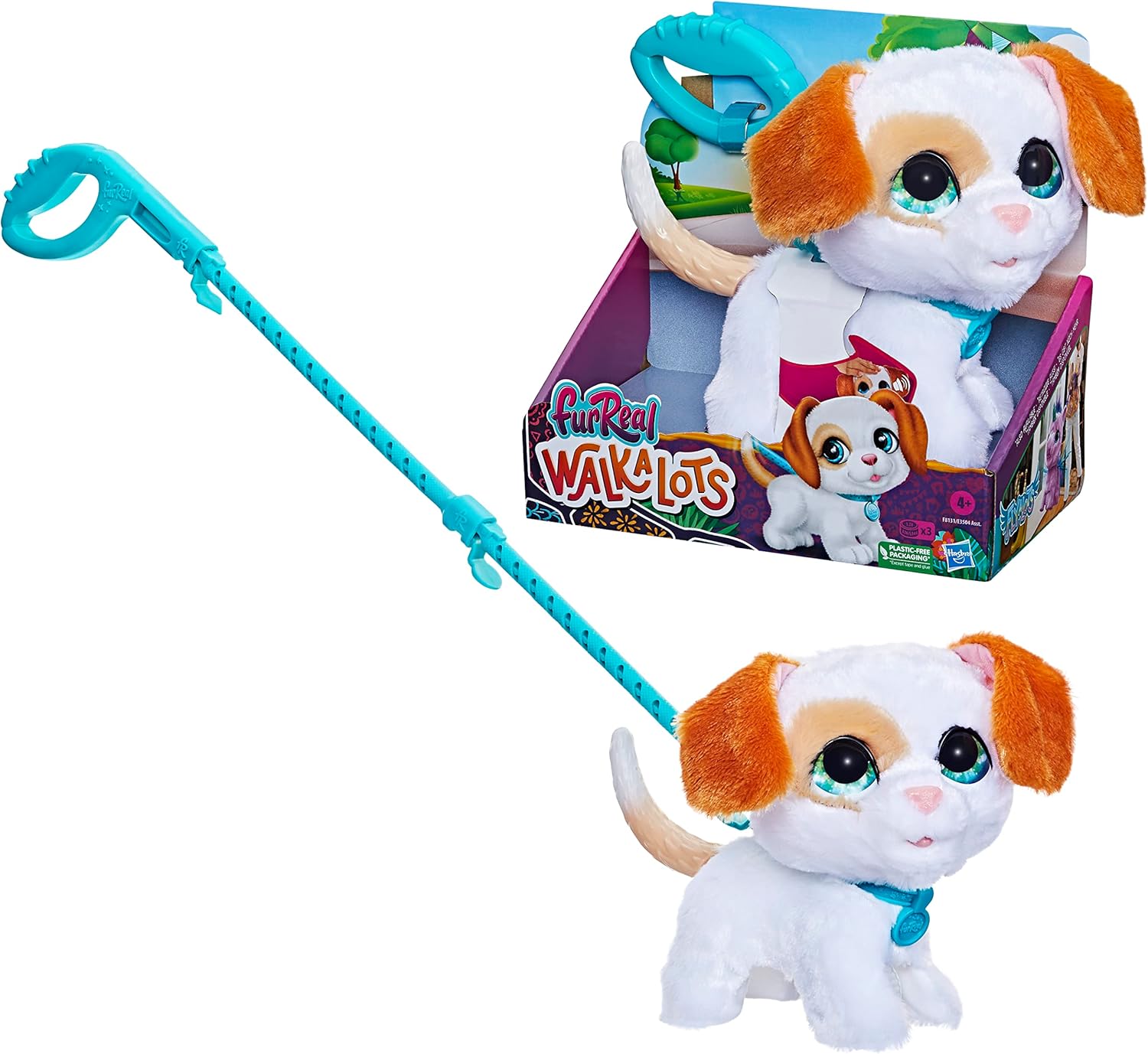 FurReal Walkalots Big Wags Juguete interactivo para perros para niños,