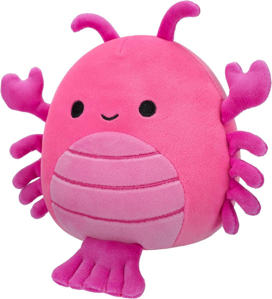 Squishmallows originales de 7,5 pulgadas - Cordea, la langosta rosa fuerte