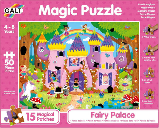 Galt Toys, Quebra-cabeça Mágico - Palácio das Fadas, Quebra-cabeça Mágico para maiores de 4 anos