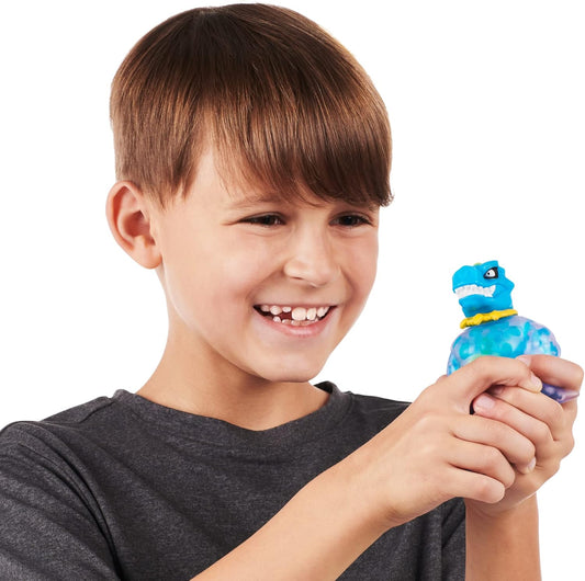 Heróis de Goo Jit Zu Goo Shifters Pacote Herói Iniciante, Brinquedo Super Elástico e Super Macio Recheado com Gosma e Transformação Única em Gosma