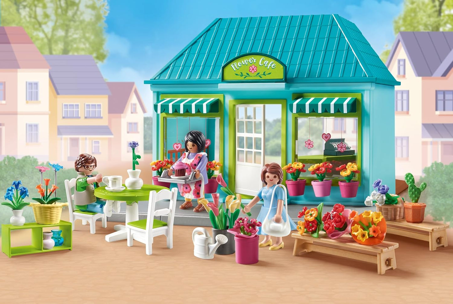 Playmobil | Minha Vida | Floricultura | Brinquedos para crianças a partir de 4 anos | 71807