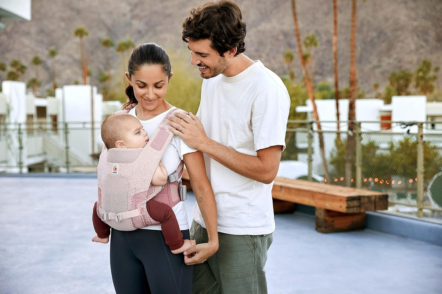 Ergobaby Rosa do Deserto de Aeroloom