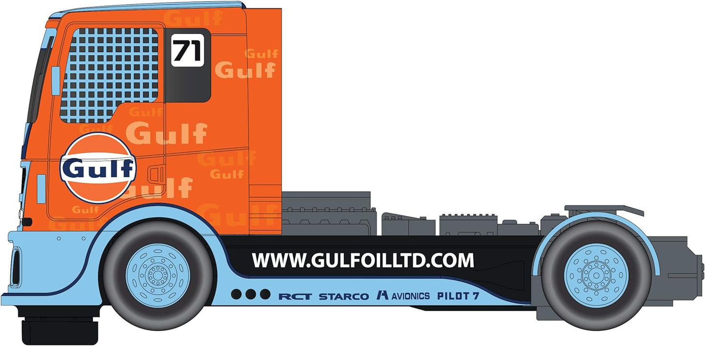 Scalextric C4089 Gulf No. 71 Team Truck, Multicolor, 25,4 x 15,24 x 10,16 cm