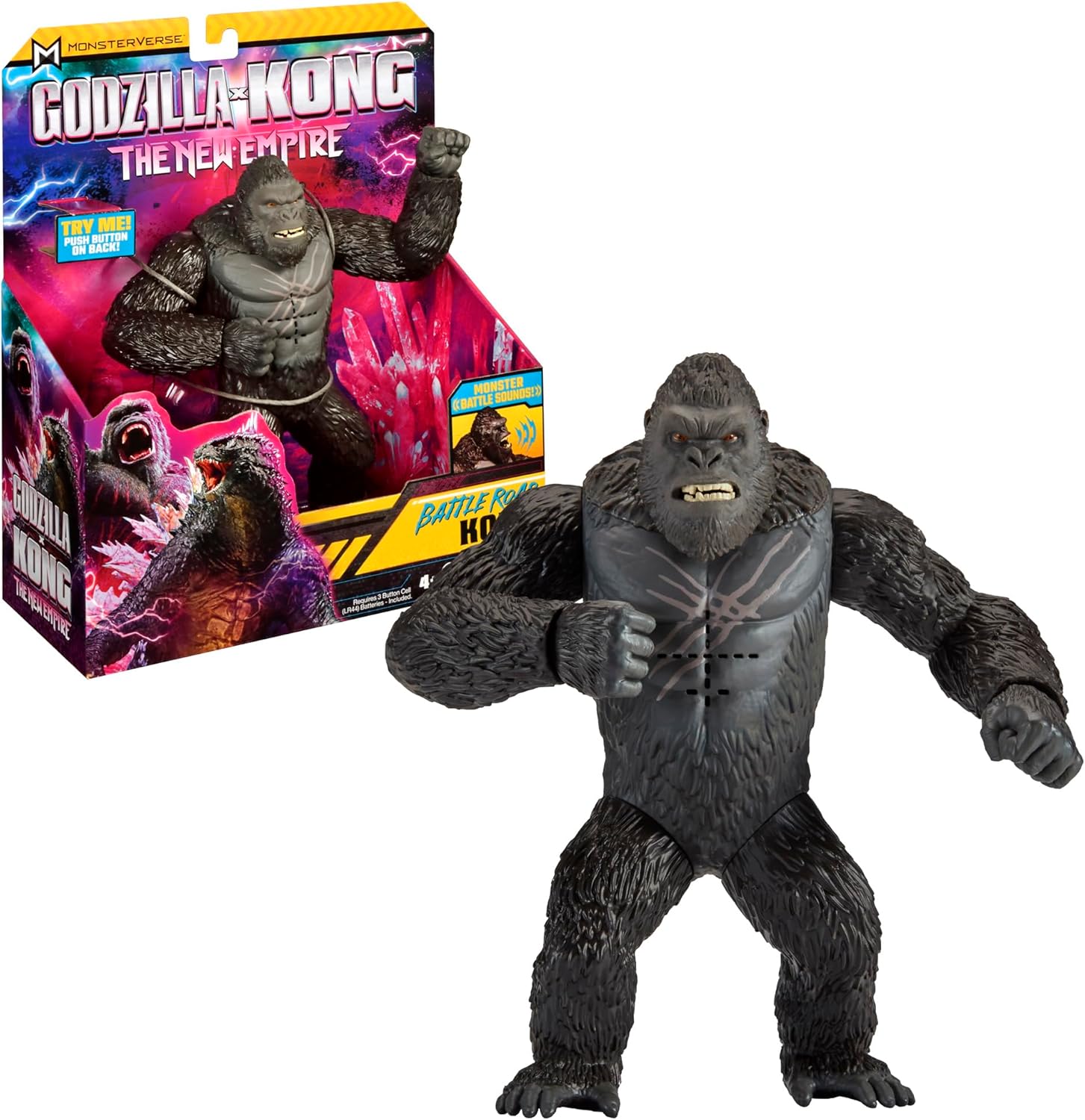 Godzilla x Kong: The New Empire, brinquedo autêntico de figura de ação