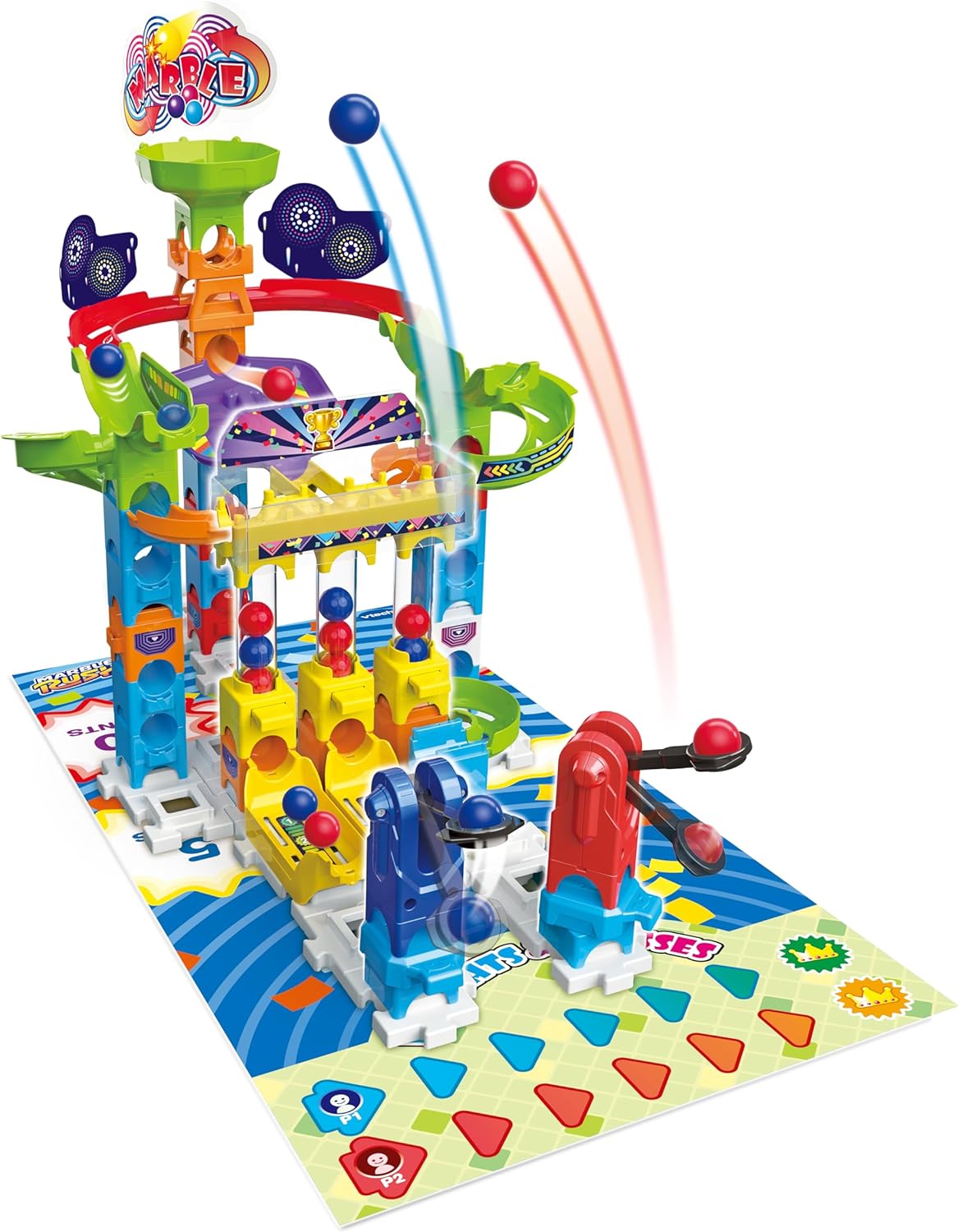 VTech Marble Rush Game Zone, brinquedos de construção para crianças, 1