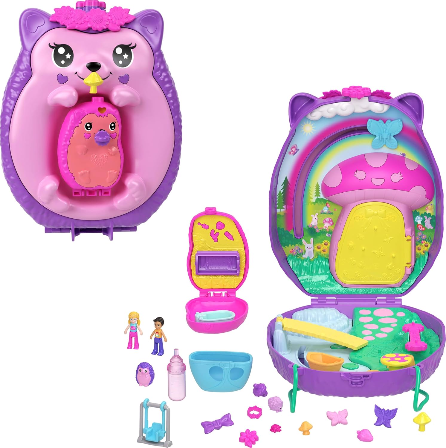 Polly 2025 Bolsa De Polly Pocket Arcoiris Polly Pocket Bolsa