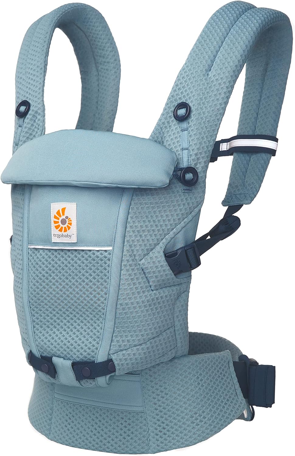 Ergobaby Adapt Carrier para recém-nascidos, desde o nascimento, posições,  malha SoftFlex, posição ergonômica de transporte para frente e para trás