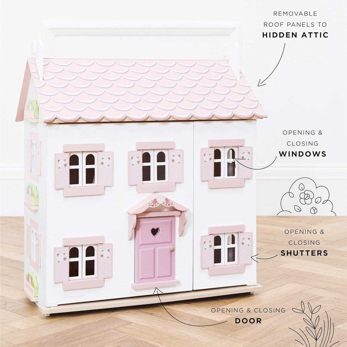 Le Toy Van H104 Casa Sophies, 3 años