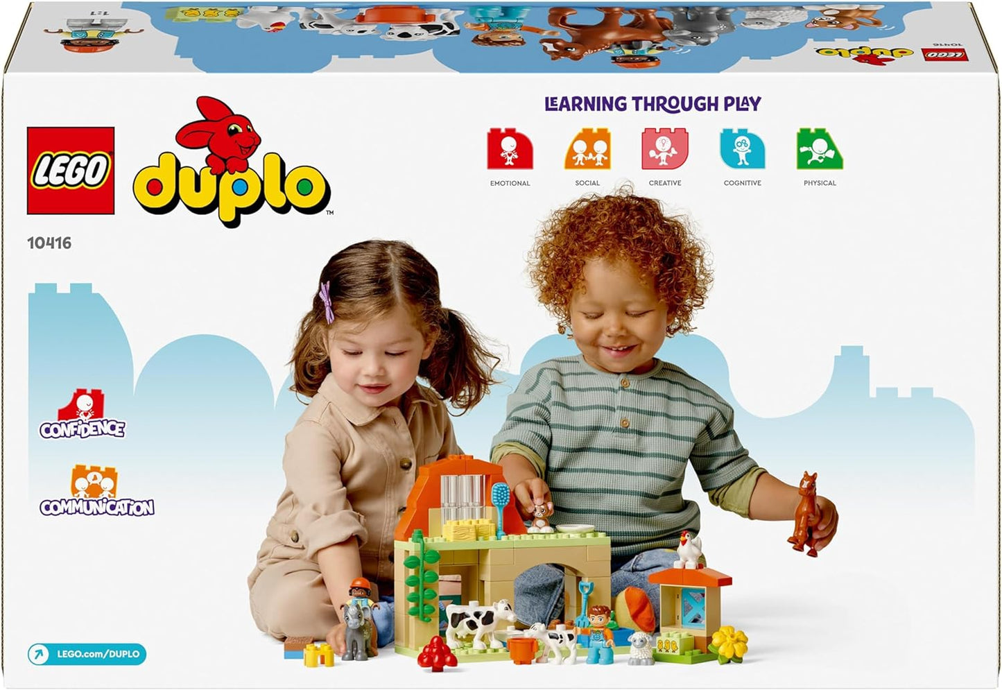 LEGO DUPLO Town Cuidando de Abelhas e Colméias, Brinquedo de Aprendizagem Infantil com Caminhão Dirigível, Colméia e 2 Figuras, Brinquedos de Desenvolvimento Infantil e Atividades, Presentes para Crianças, Meninos e Meninas com 2 anos ou mais 10419