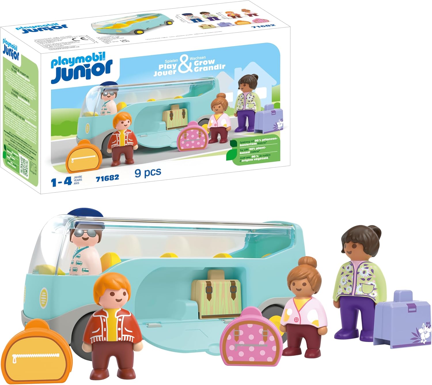PLAYMOBIL Junior Ragazza E Unicorni, Set 71893 Con Materiali Sostenibili - 2