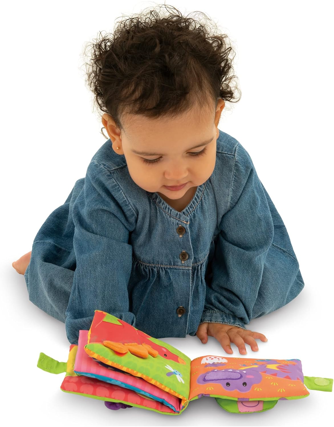 Galt Toys, Mordedor de Pelúcia - Dinossauro, Mordedor de Bebê e Brinquedo de Pelúcia, Idades 0 Meses ou Mais