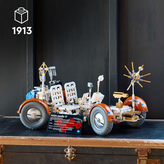 LEGO Technic NASA Apollo Lunar Roving Vehicle - LRV, kit de modelo Space Rover para adultos construirem, conjunto colecionável de decoração para casa ou escritório, presente para homens, mulheres, ele e ela 42182