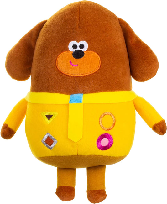 Hola, osito de peluche Duggee. Lindo y tierno juguete de peluche. Juguetes que hablan. Juguetes infantiles perfectos.