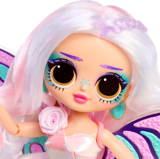 L.O.L. Surprise! Série OMG Eye Spy - Fada - Inclui 1 boneca, vem com roupas e acessórios, resolva pistas e desbloqueie surpresas, colecione todas as 4 bonecas.