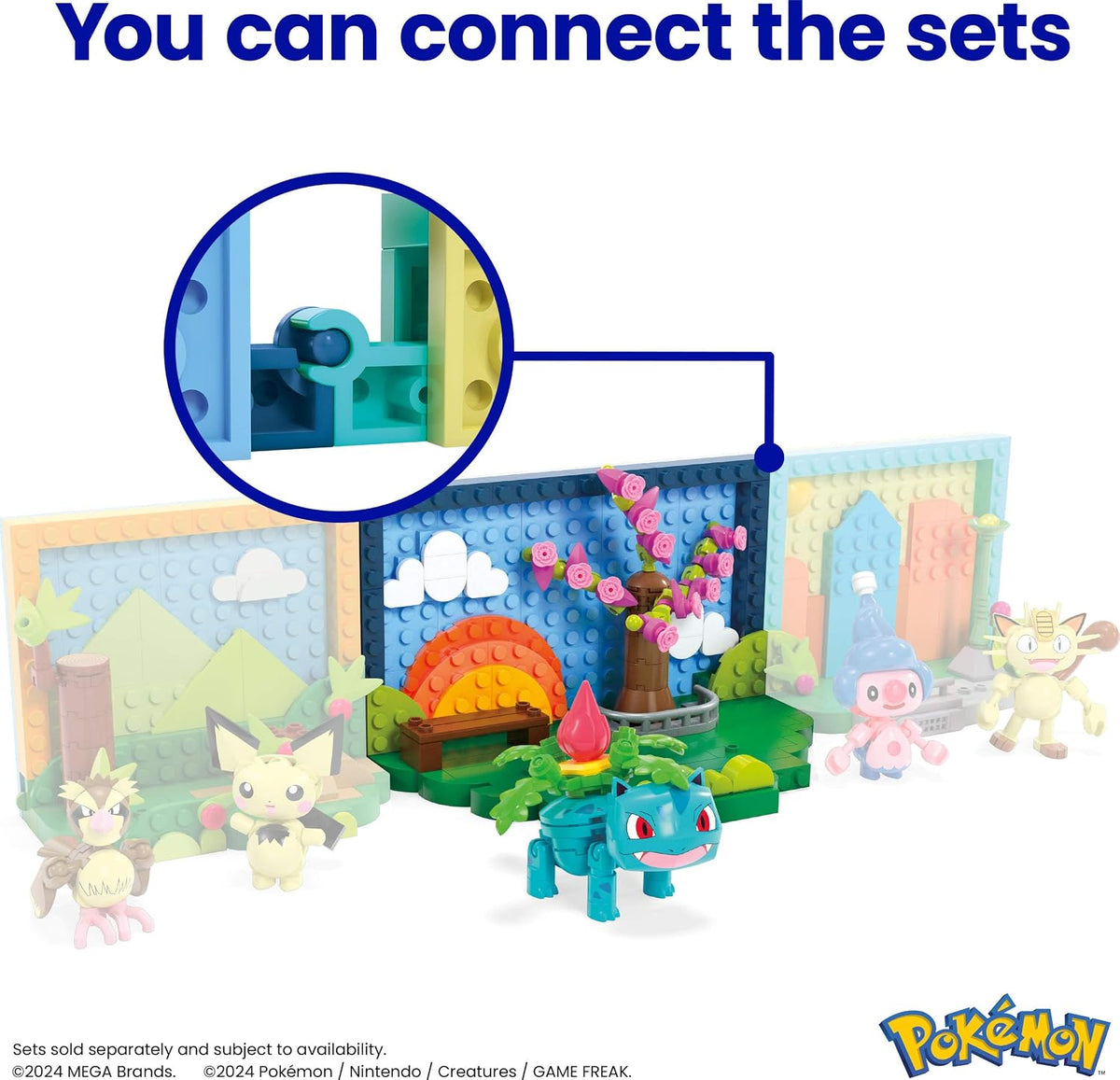 Mega Brinquedo de Parque Temático Pokémon da Brands