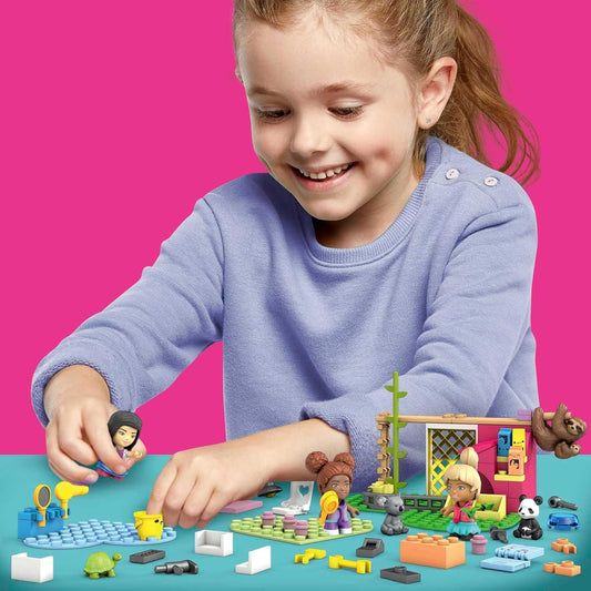 Mega Estação de tratamento de animais Barbie Construx Barbie