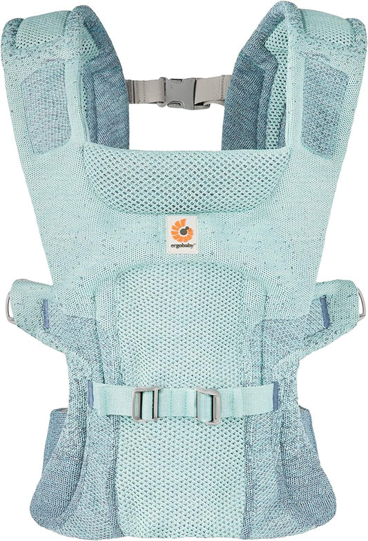 Ergobaby Porta-bebês Aerloom para bebês até crianças pequenas, bolsa ergonômica para carregar bebês em 3 posições feita de material formaknit, abeto