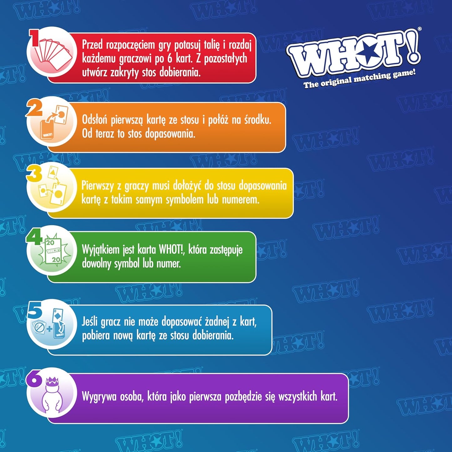 Waddingtons Number 1 Casa de Bonecas da Gabby WHOT! - Jogo de Cartas de Combinação para Crianças a partir de 5 anos, para 2 a 6 jogadores. Jogo de Combinação e Percepção de Cartas - Presente para Crianças a partir de 5 anos.