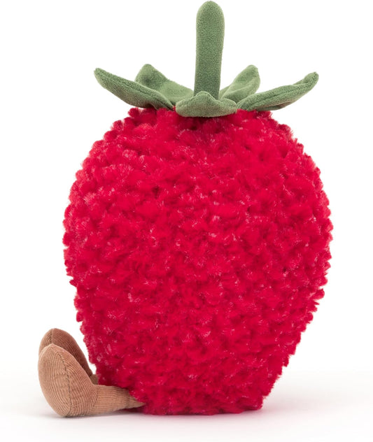 Jellycat Amuseable Morango - A: 20 cm x C: 13 cm