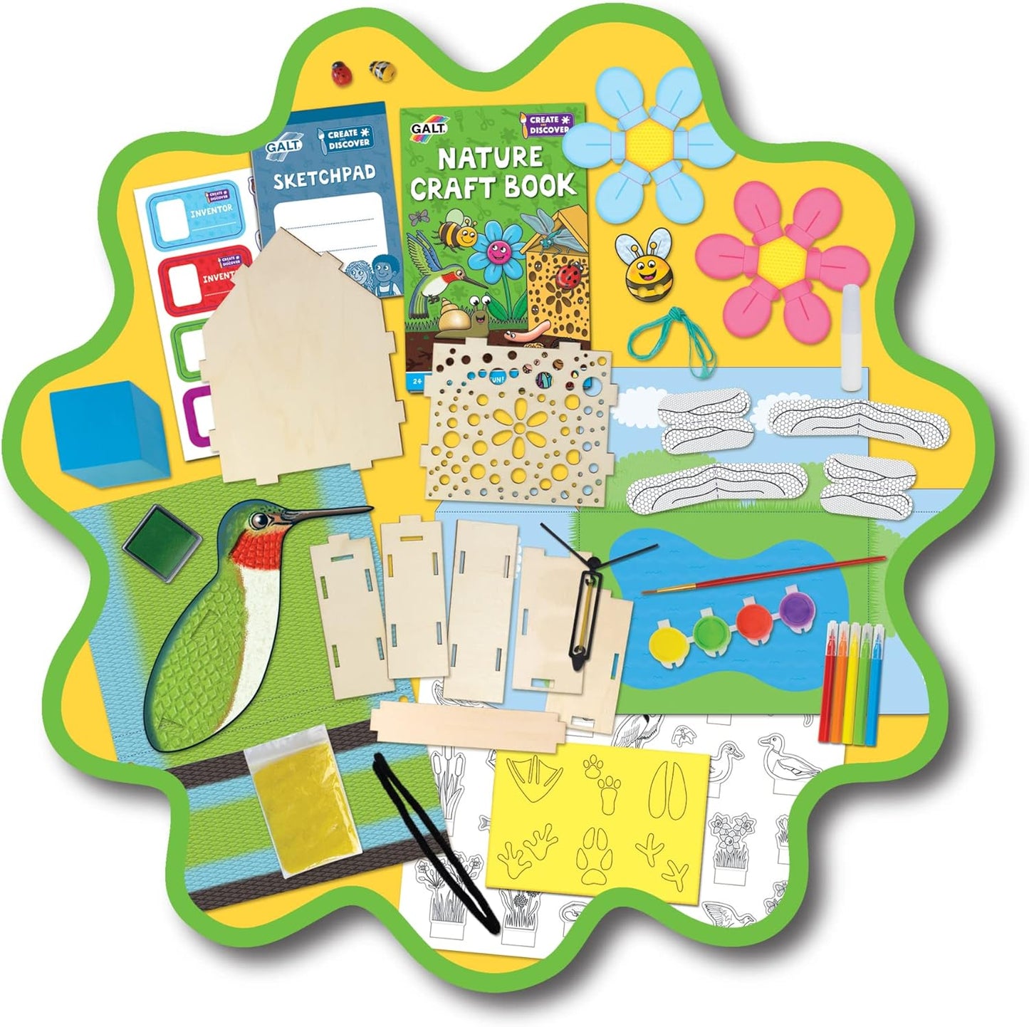 Galt, Nature Craft, Kit de artesanato para crianças a partir de 5 anos