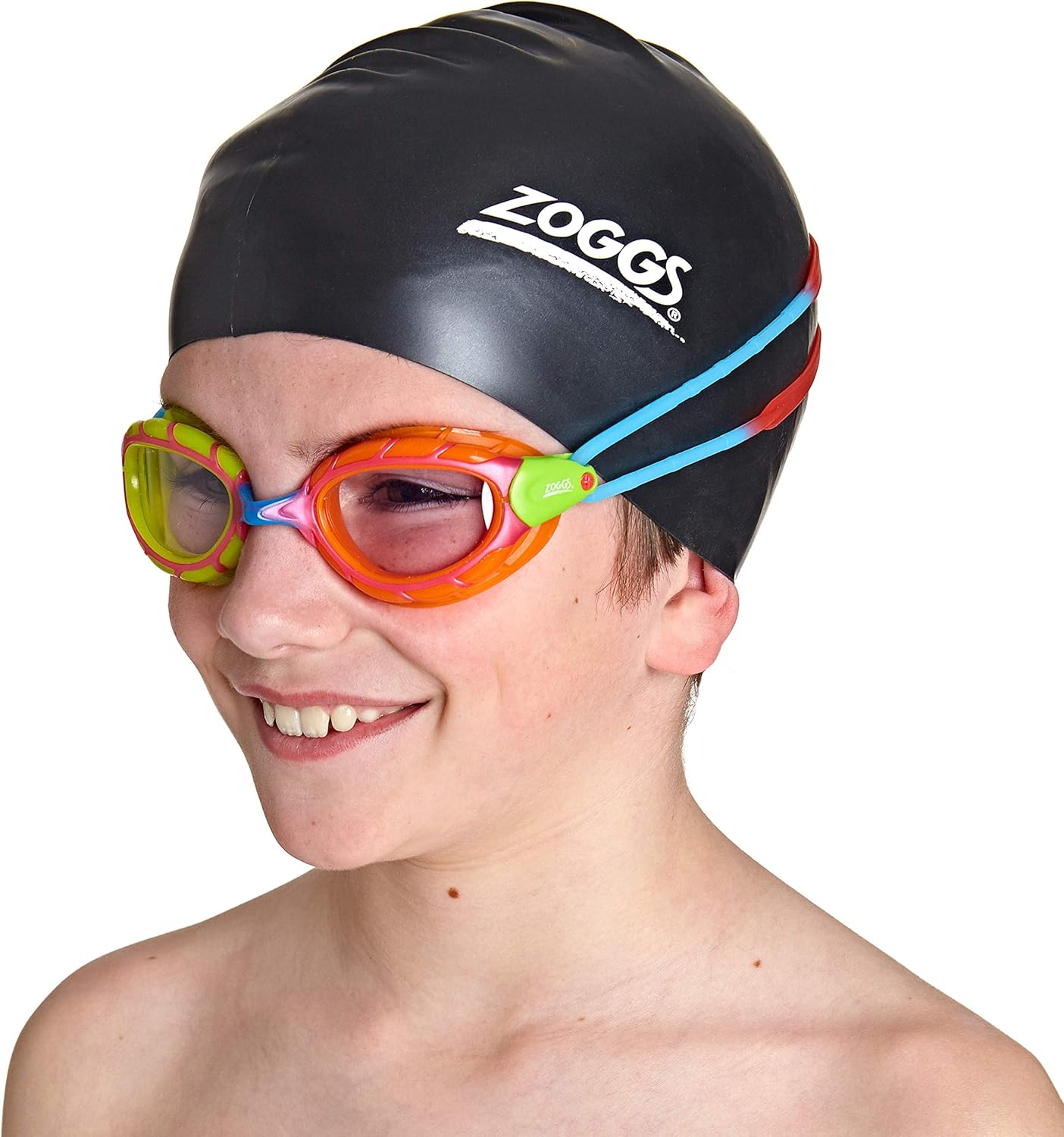 Zoggs Óculos de natação unissex-juvenis Predator Junior 6-14 anospacote com 1