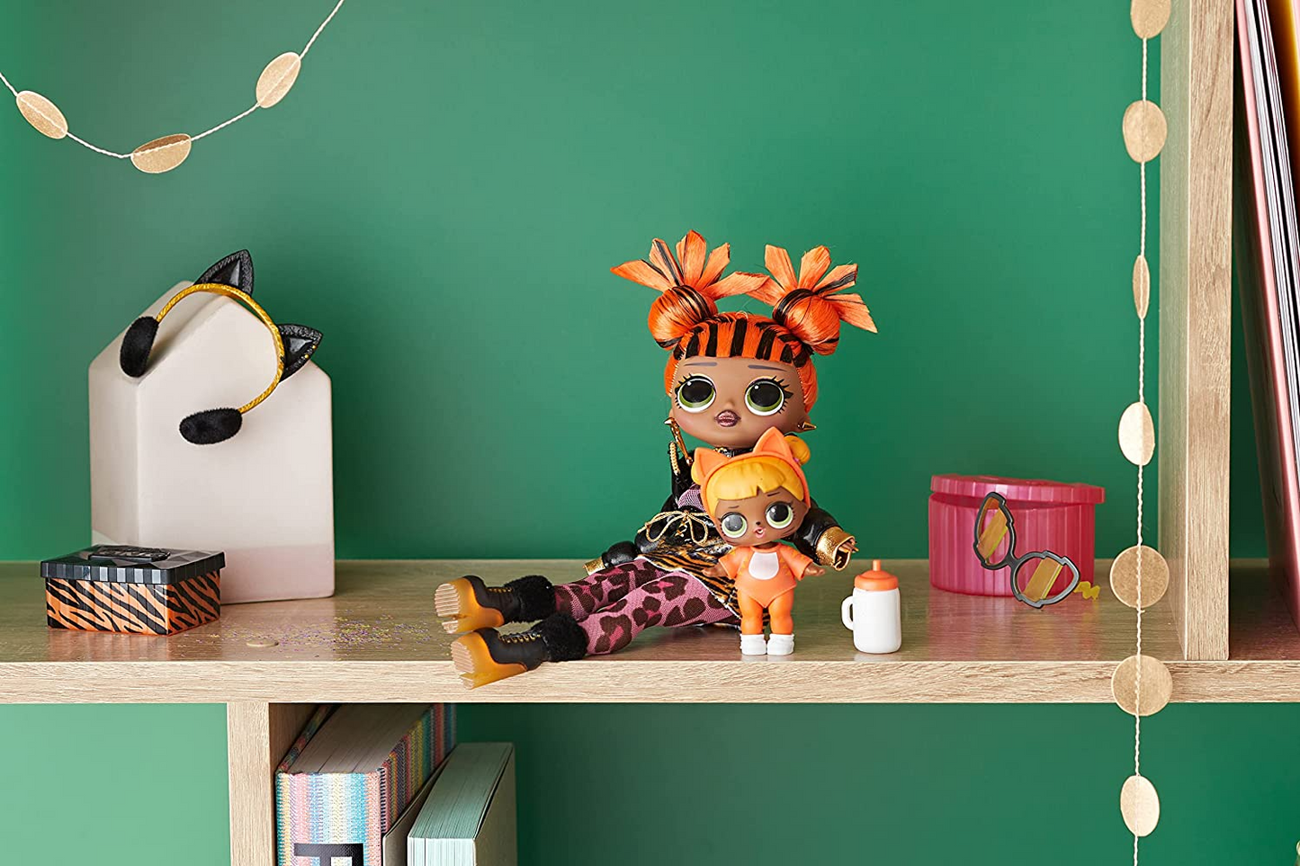 L.O.L. Surprise OH MEU DEUS. Boneca Moda Winter Chill Missy Meow e Boneca Bebê Gato com 25 Surpresas