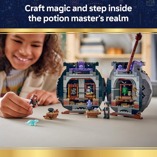 LEGO Harry Potter Duende da Cornualha - Figura Decorativa para Quarto ou Mesa com Livro e Varinha de Gilderoy Lockhart - Presente de Aniversário para Meninas e Meninos a partir de 8 Anos - 76461