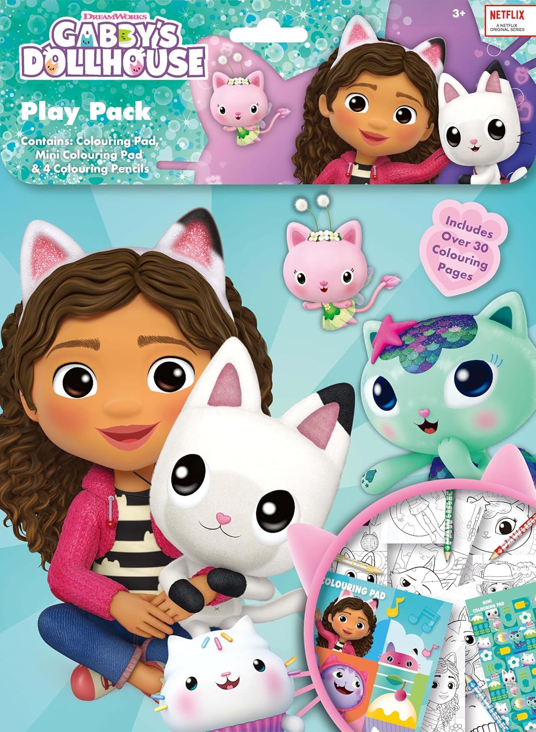 DesignGroup Kit de Artesanato Infantil Criativo: Casa de Bonecas da Gabby