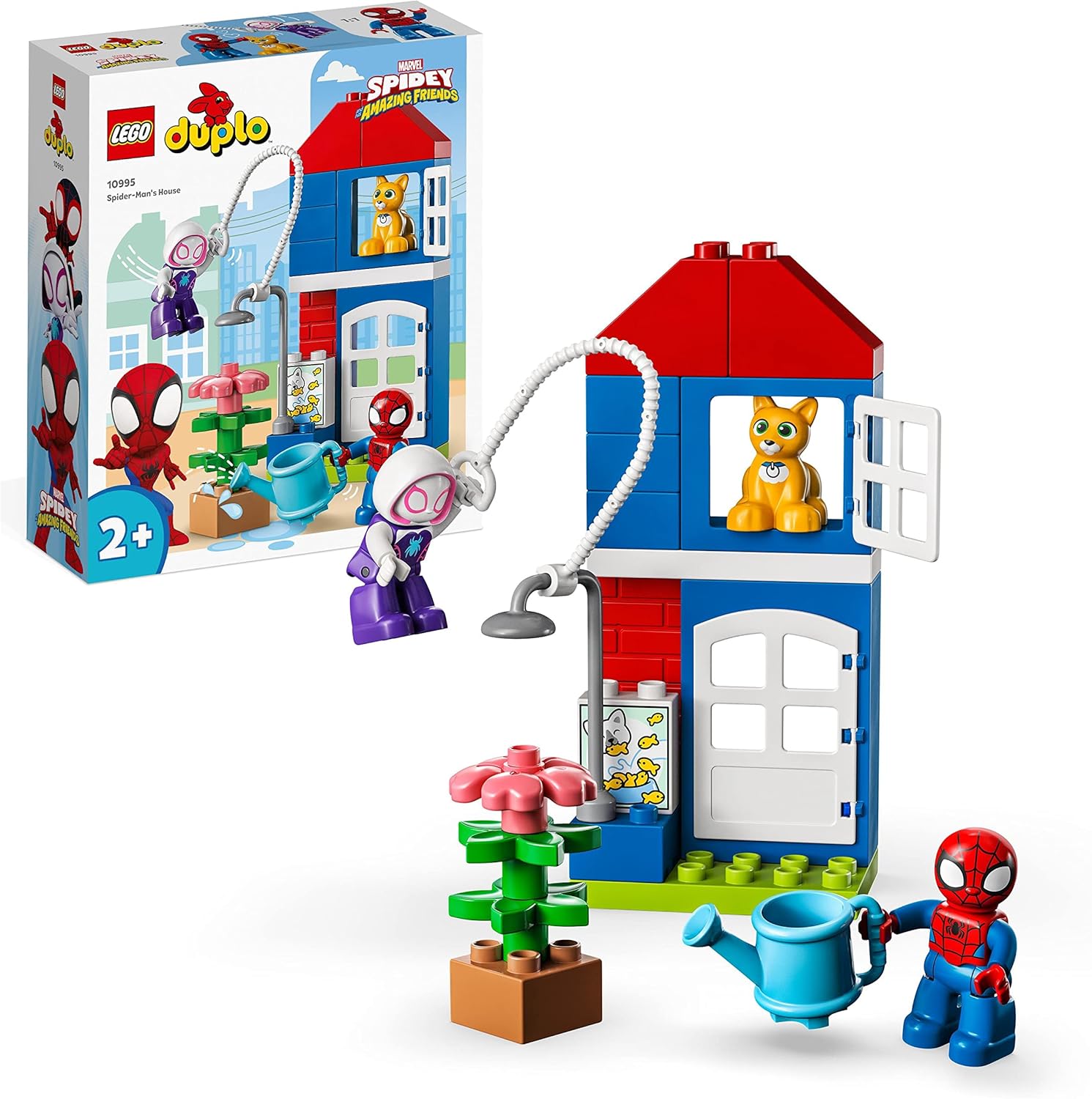 LEGO DUPLO Marvel Spider-Man's House, Spidey e seus incríveis amigos b