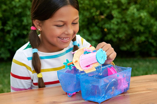 Polly Pocket Sparkle Cove Adventure Island Baú do Tesouro