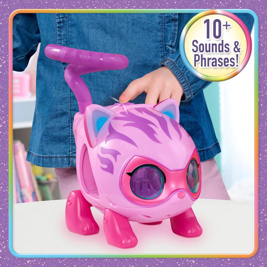 Just Play Disney Junior SuperKitties Su-Purr Wild Kitty Copter com Luzes e Sons, 3 Peças, Figuras Articuladas, Brinquedo para Fãs, Meninas e Crianças a partir de 3 Anos