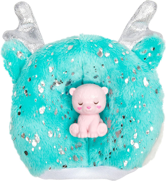 Barbie Cutie presenta el calendario de Adviento con muñeca y 24 sorpresas al abrir la caja, calendario de Adviento que cambia de color, HJX76, multicolor, mediano
