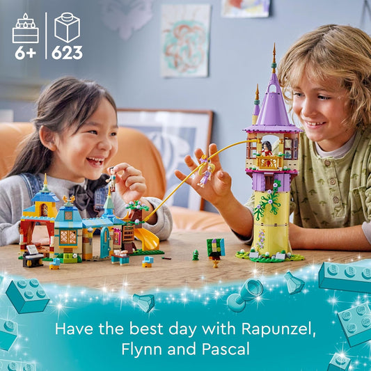 LEGO ǀ Brinquedo de sorvete montável da princesa Elsa da Disney Princess Elsa para crianças, meninas e meninos com miniboneca da princesa Elsa e boneco de neve, é um presente divertido para todos os dias 43234