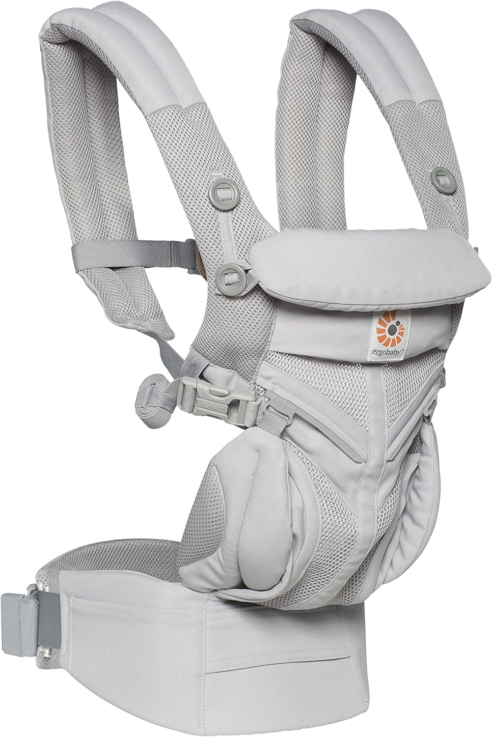 Ergobaby Kangaroo Omni 360 Cool Air Mesh 4 posiciones (Gris Perla)