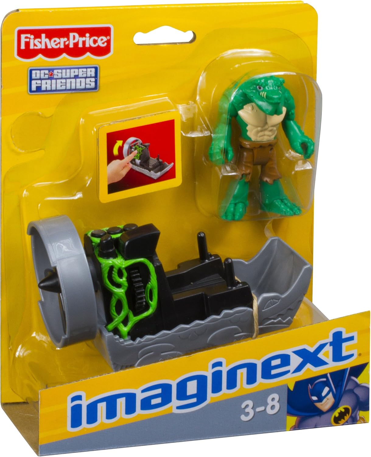 Fisher-Price Imaginext DC Super Friends, K. Croc