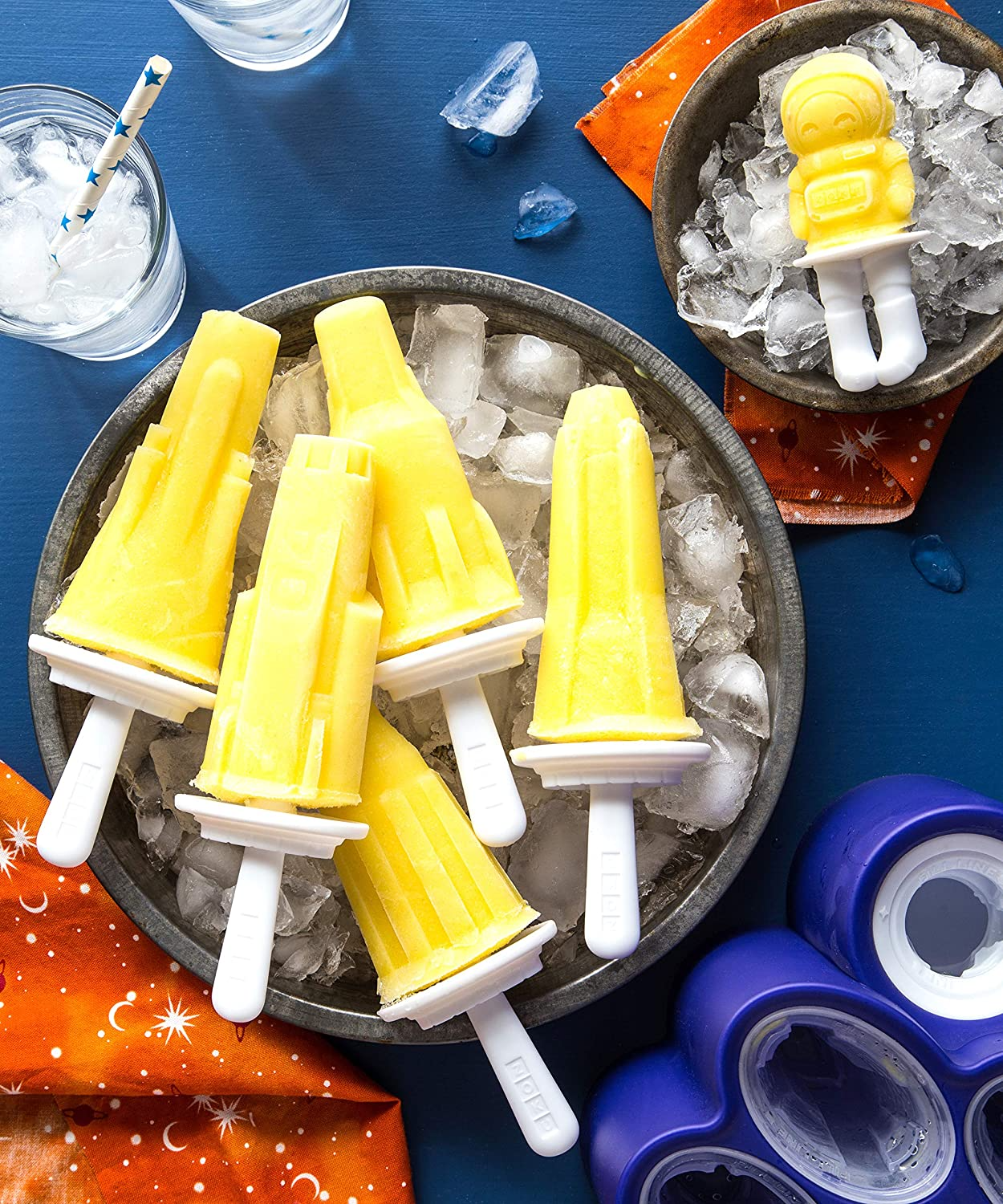 Zoku ZK124 Space Pop Moldes, Silicona, Púrpura