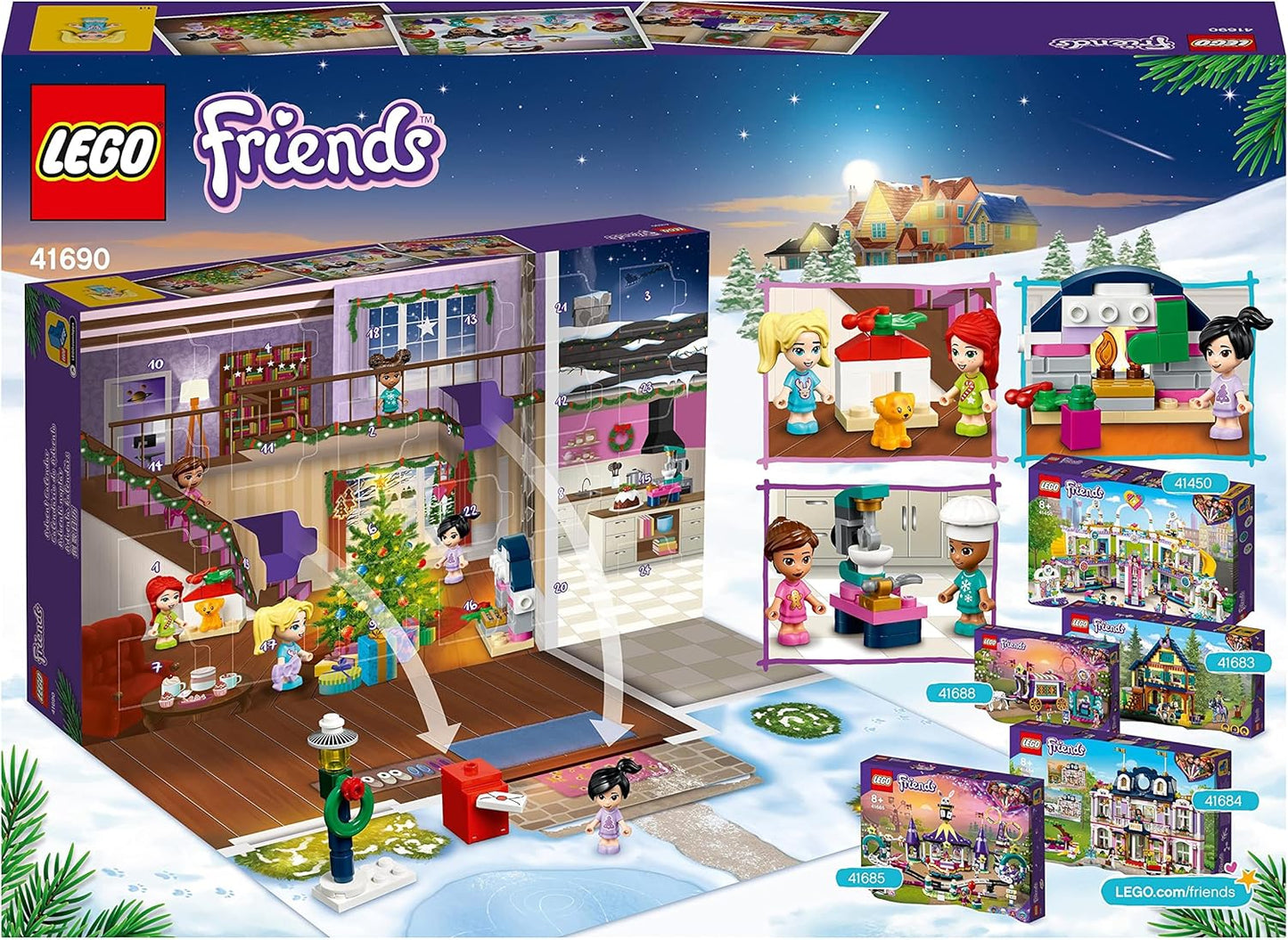 LEGO 41690 Friends Calendario de Adviento de Friends