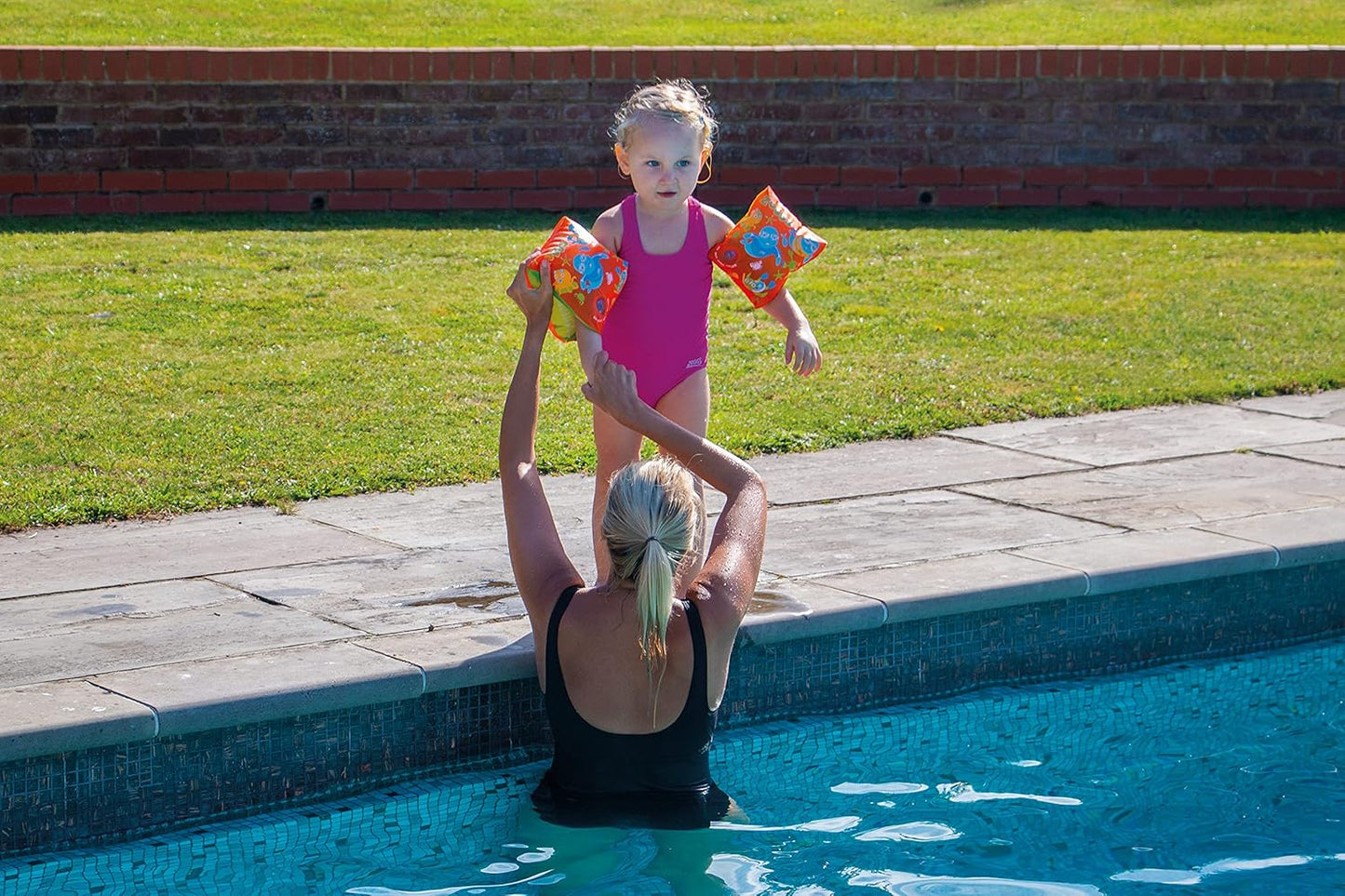 Zoggs Faixas de braço flutuantes para crianças Swimming Aid